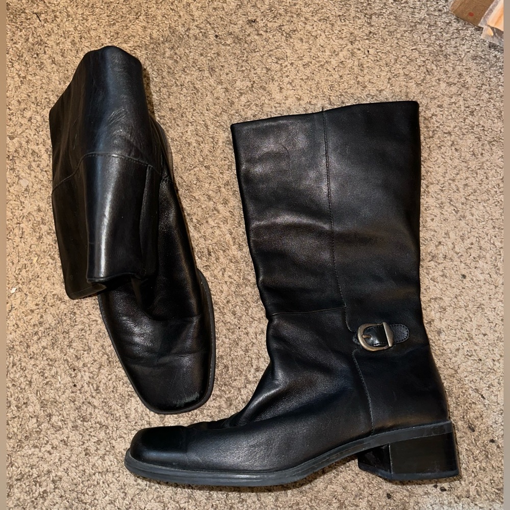 Black Tall Boots